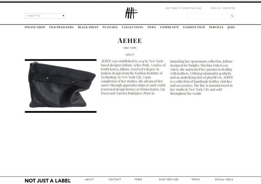 Exciting to join NOT JUST A LABEL