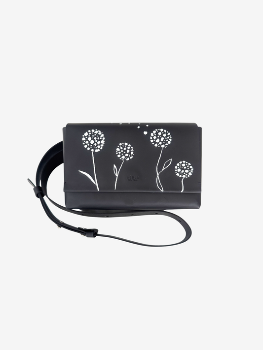 AJ bag (Dandelion Tattoo) Black