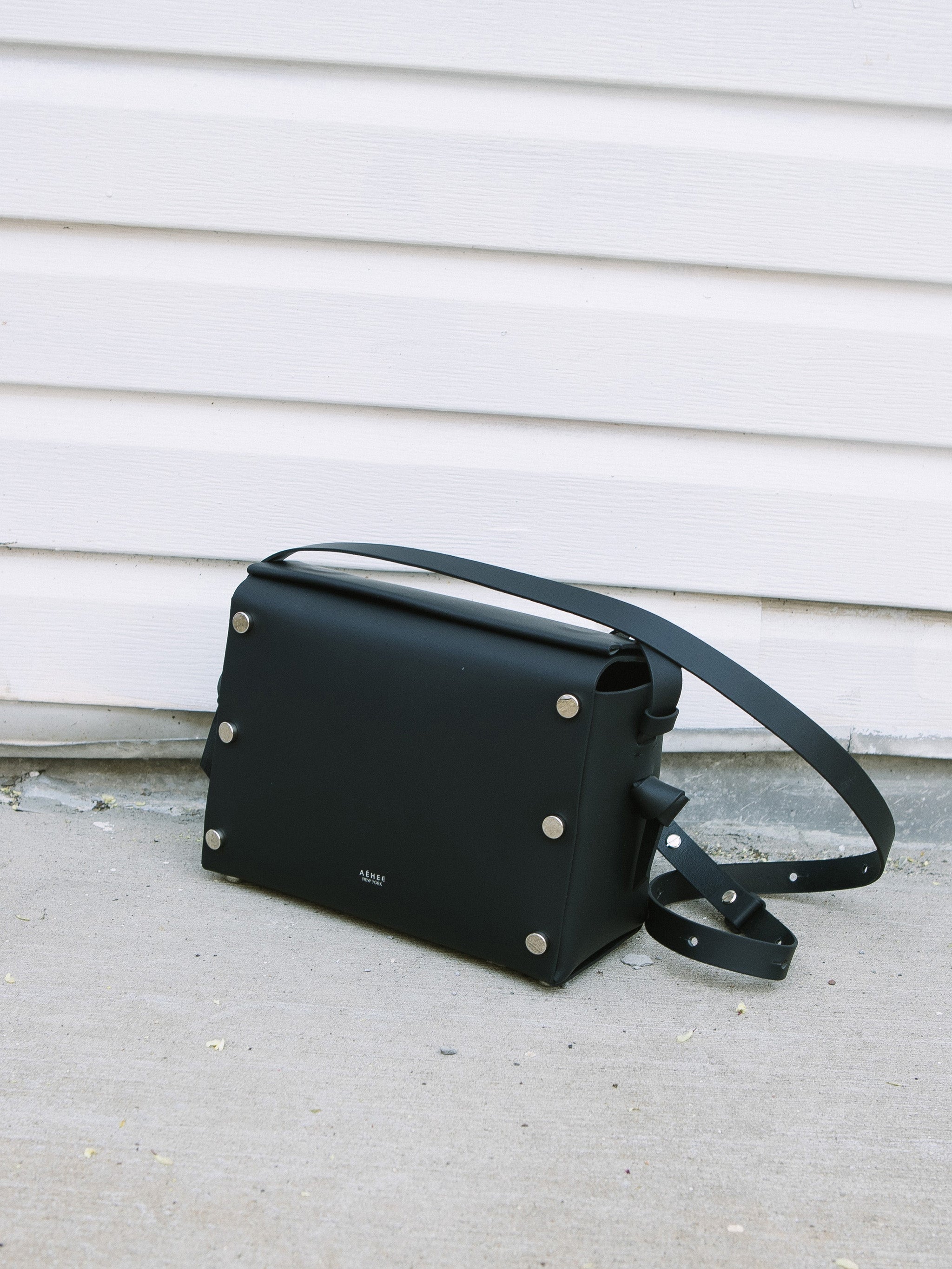 Mini reversible front flap crossbody online bag